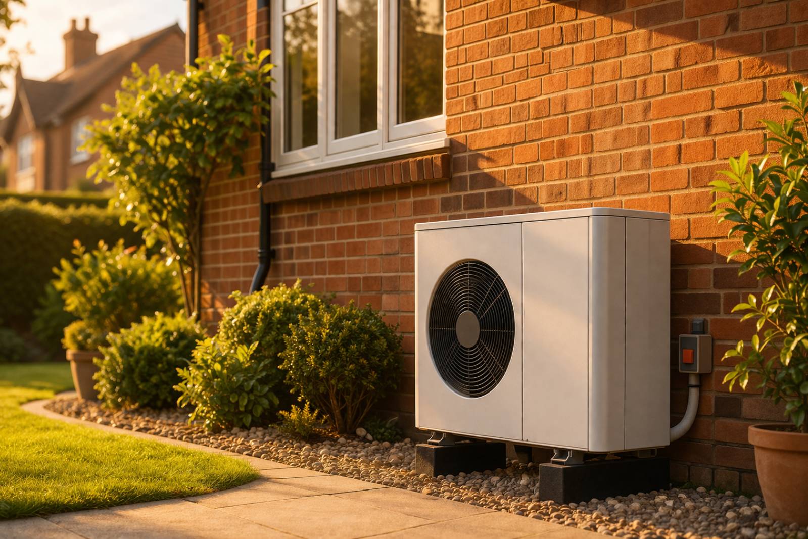 Heat pump installation by JB Heating and Air Conditioning