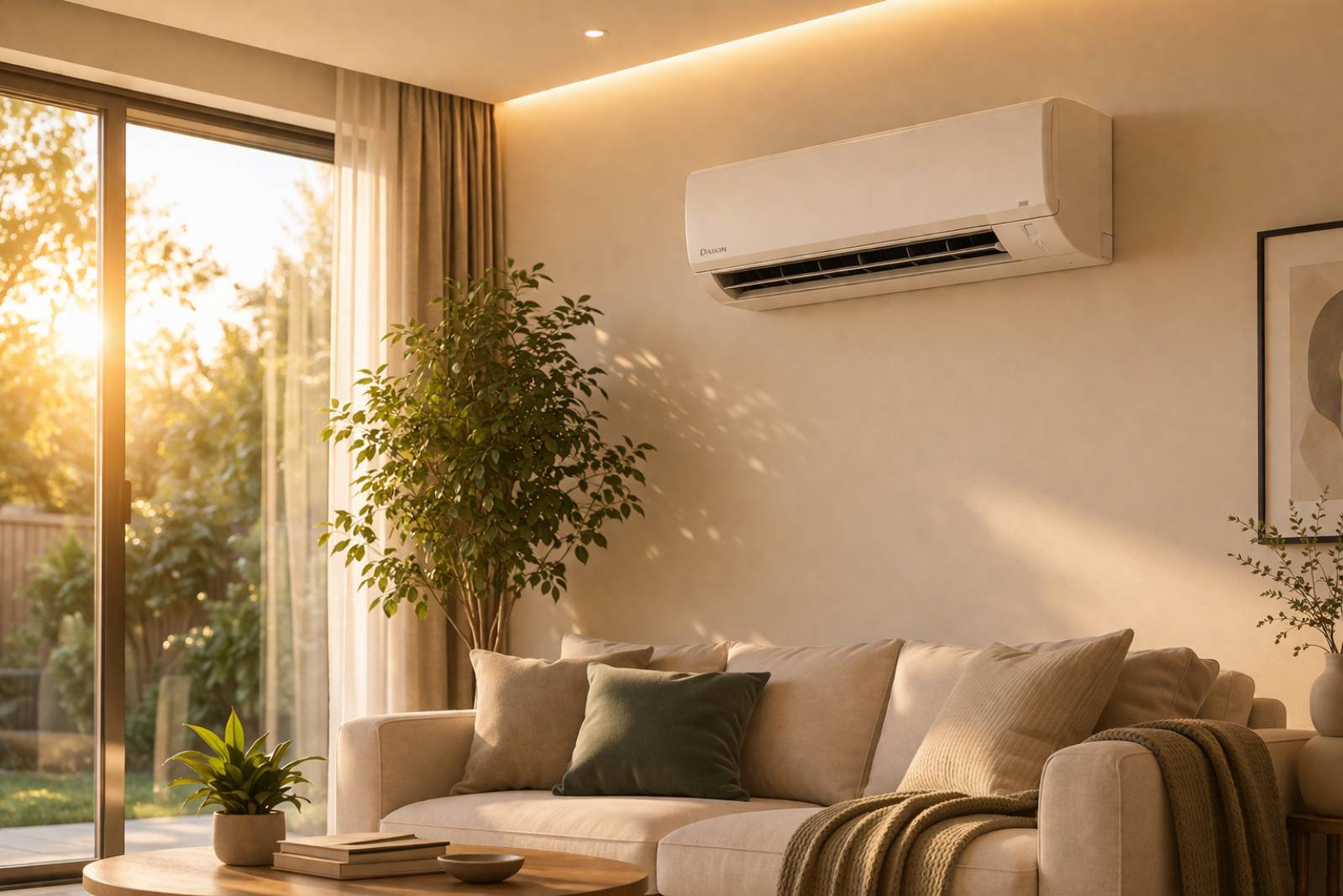 Air conditioning in the room